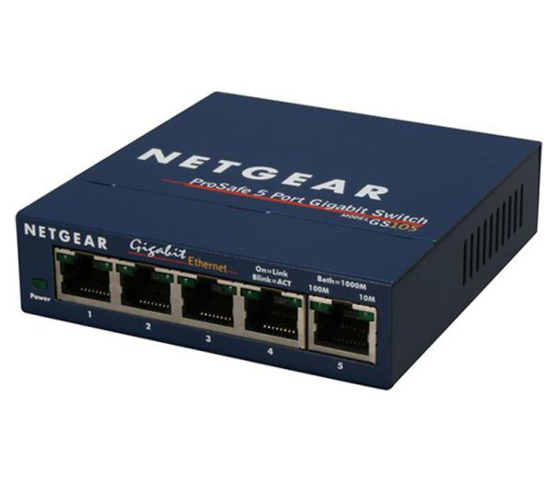 Netgear 5p GS105GE (5x10/100/1000Mbit) - 31230 - zdjęcie 2